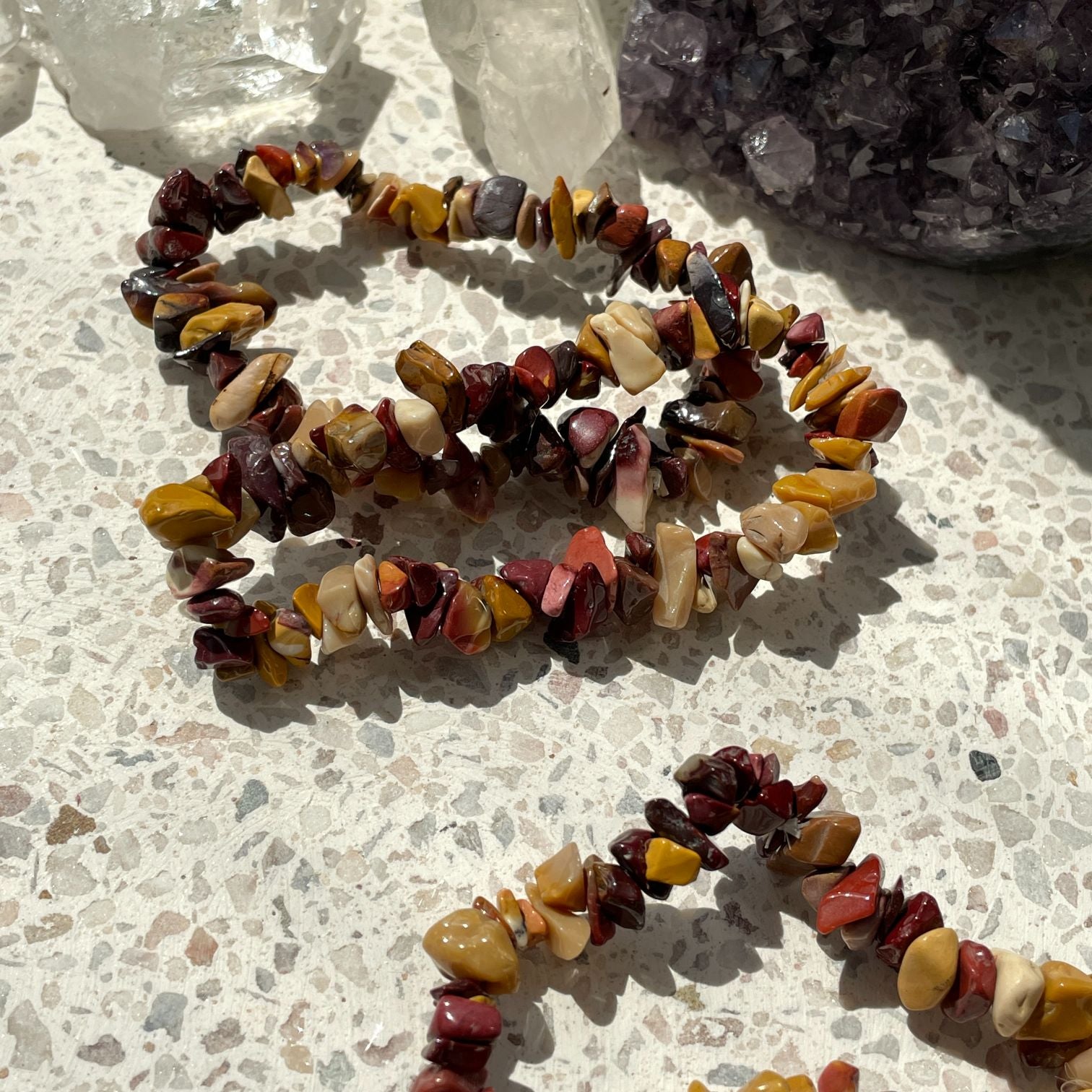Mookaite Chip Bracelet
