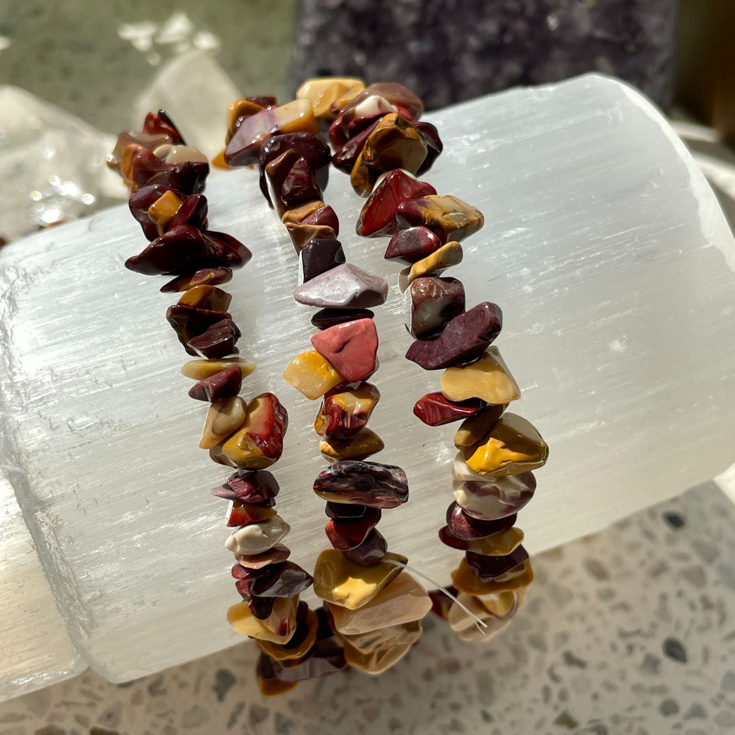Mookaite Chip Bracelet