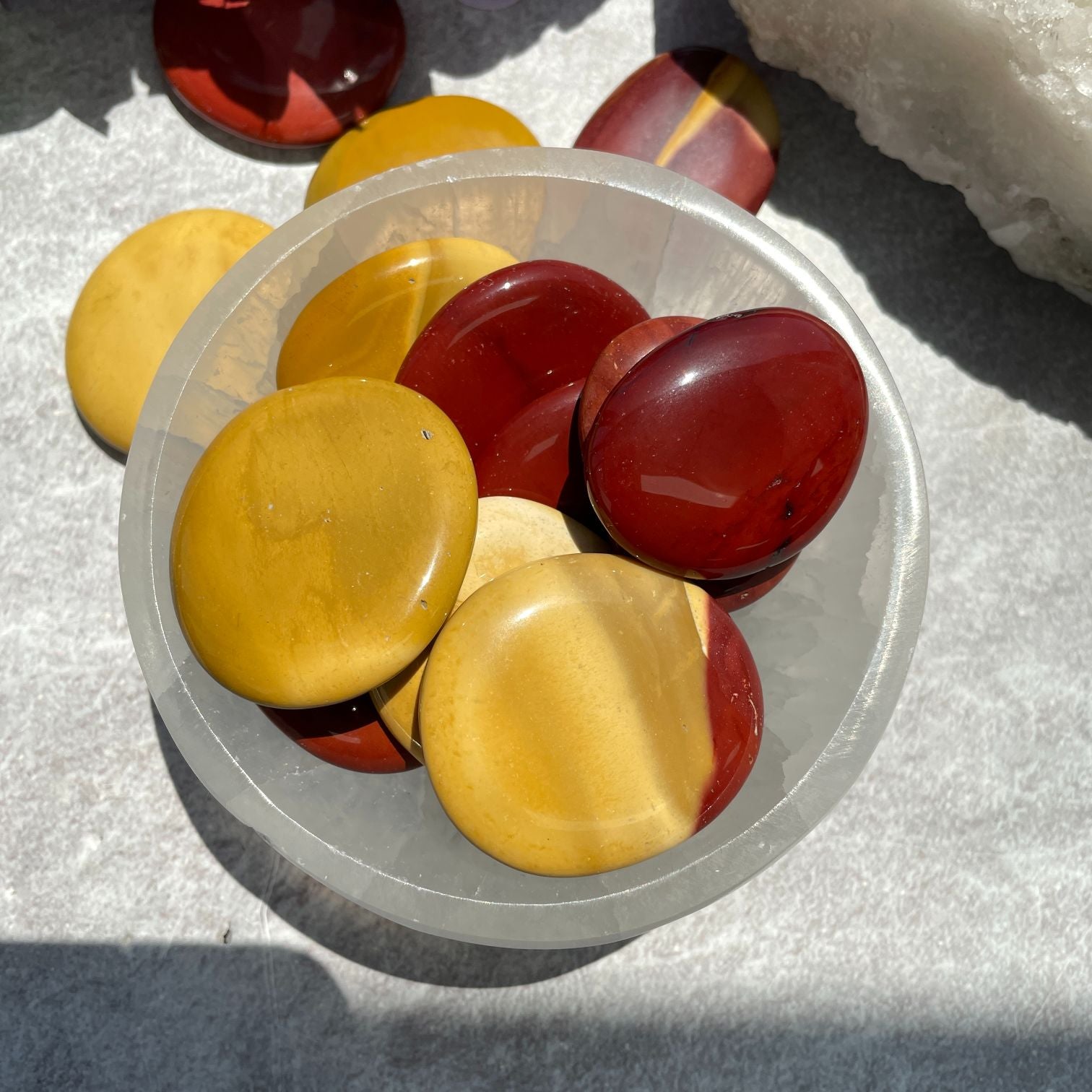 Pocket Palm Stone - Mookaite