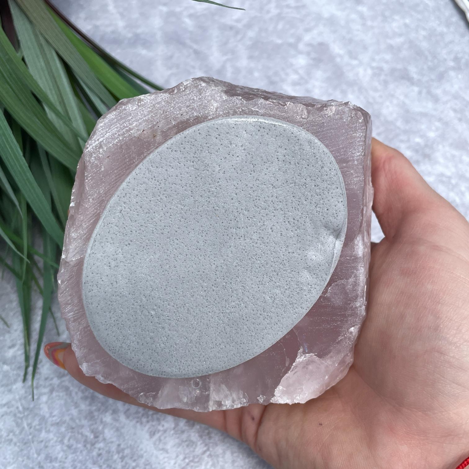 Rose Quartz Card/Mobile Holder