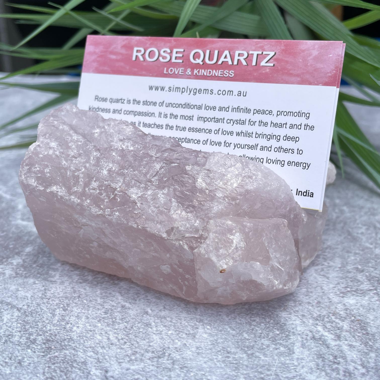 Rose Quartz Card/Mobile Holder