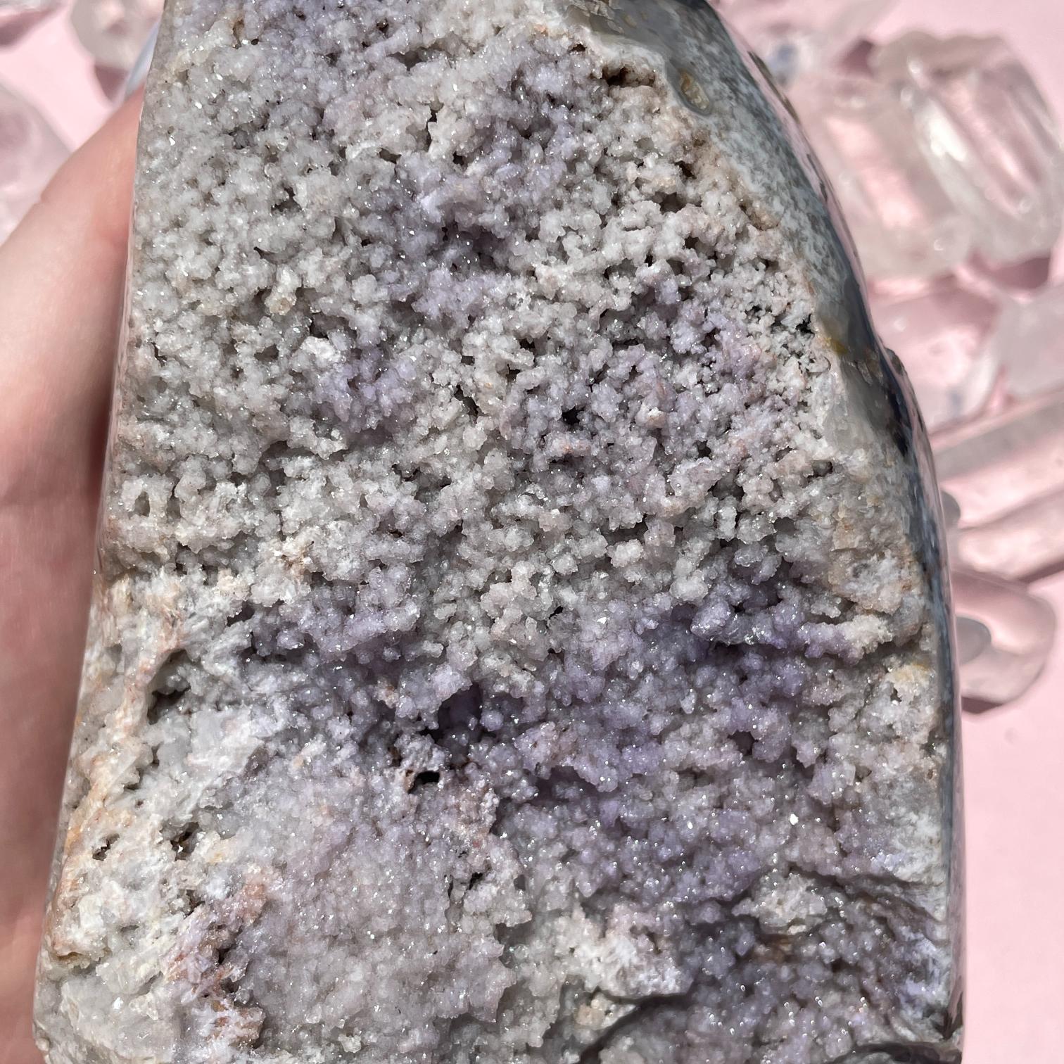 Pink Amethyst - Geode - P95