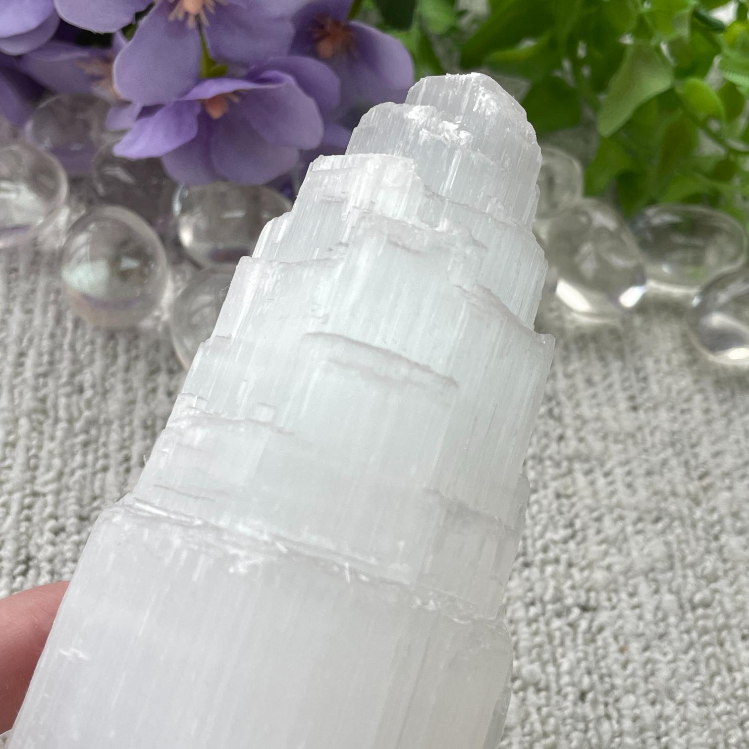 Selenite Tower 15cm