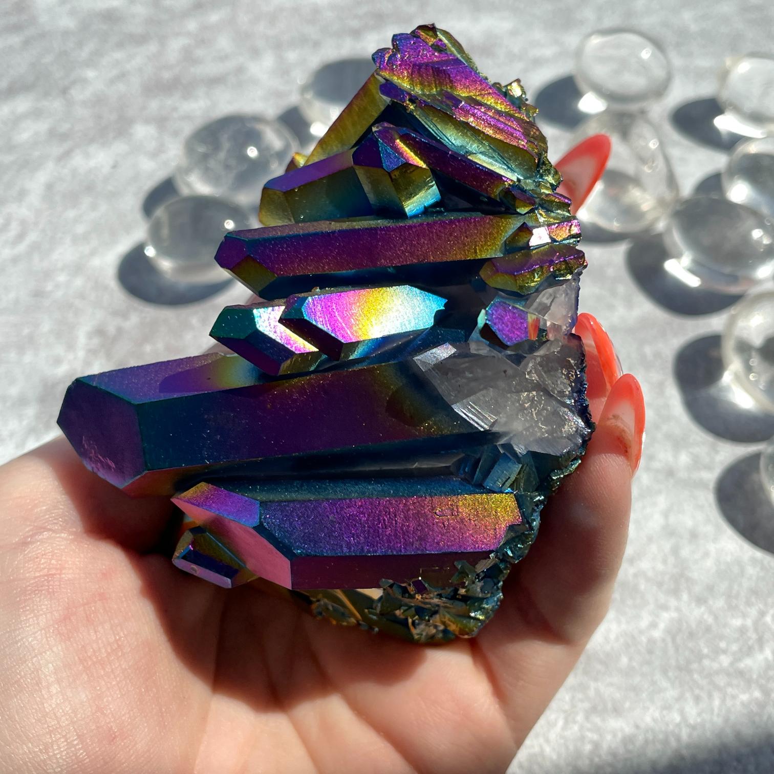 Titanium Aura Cluster - 07