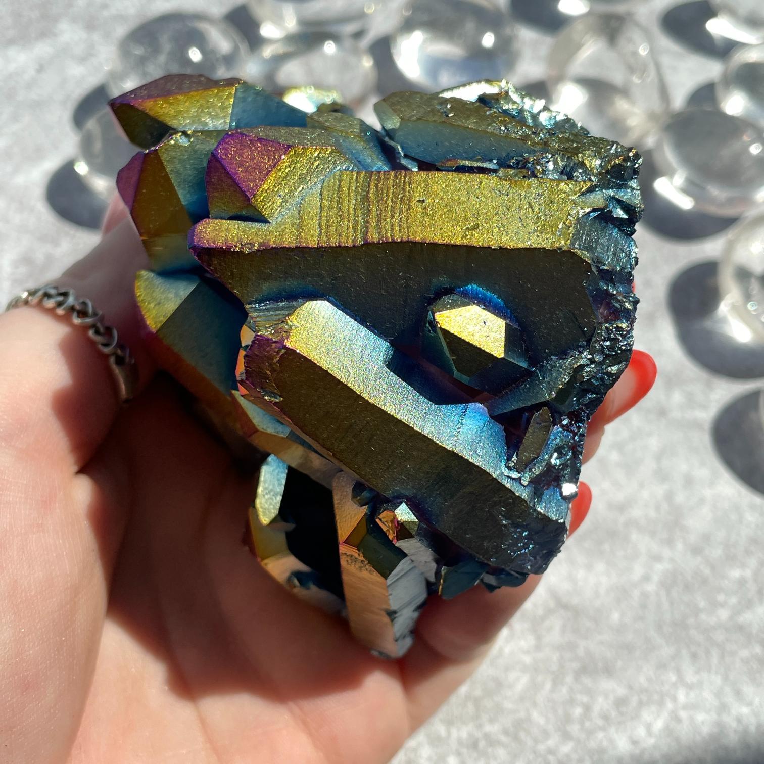 Titanium Aura Cluster - 08