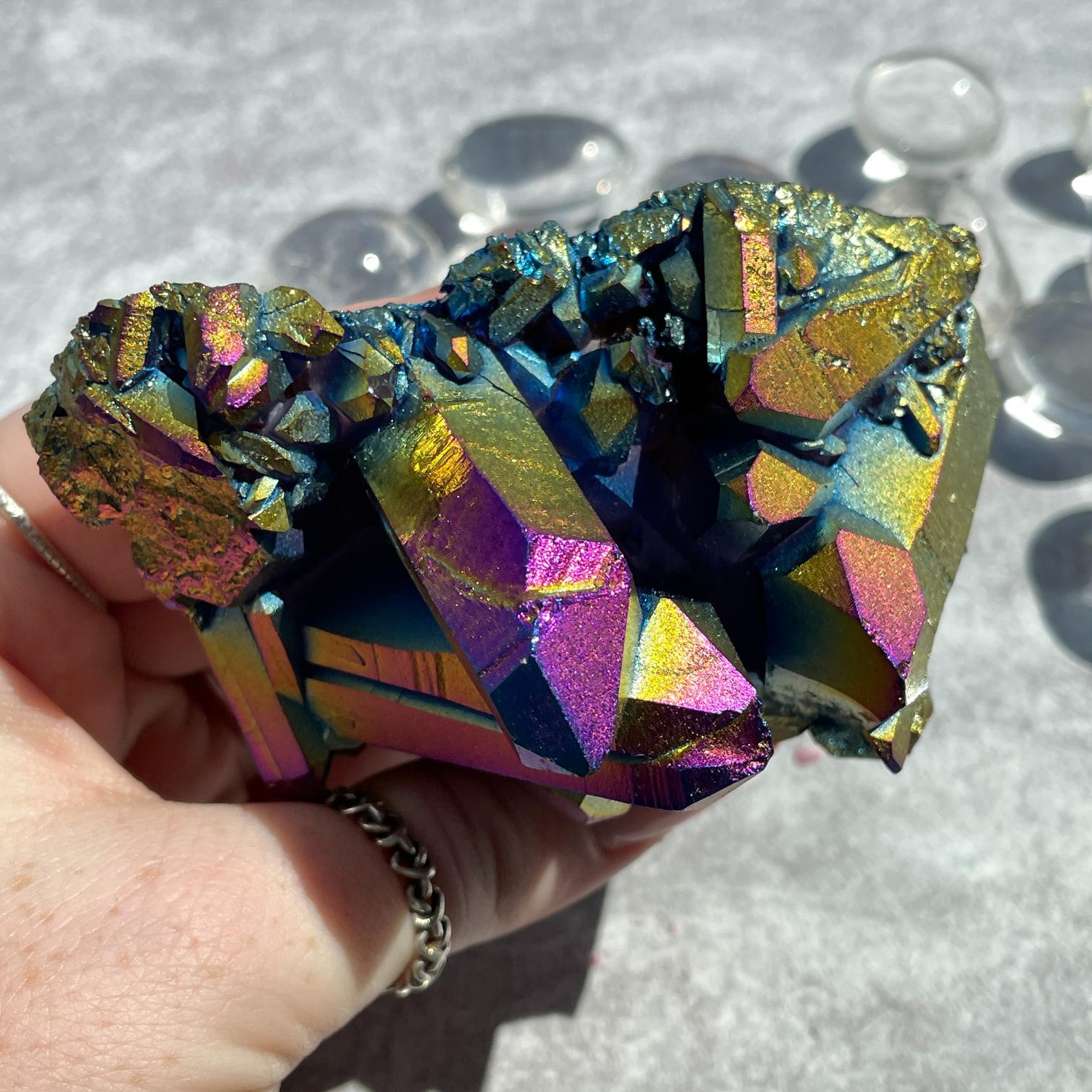 Titanium Aura Cluster - 08