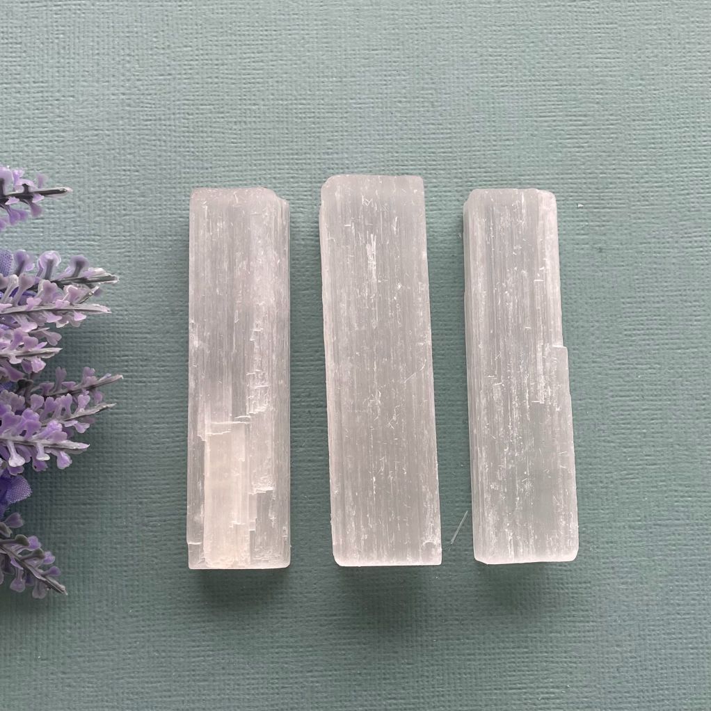 Selenite Rough - 8cm - (7-10pc)