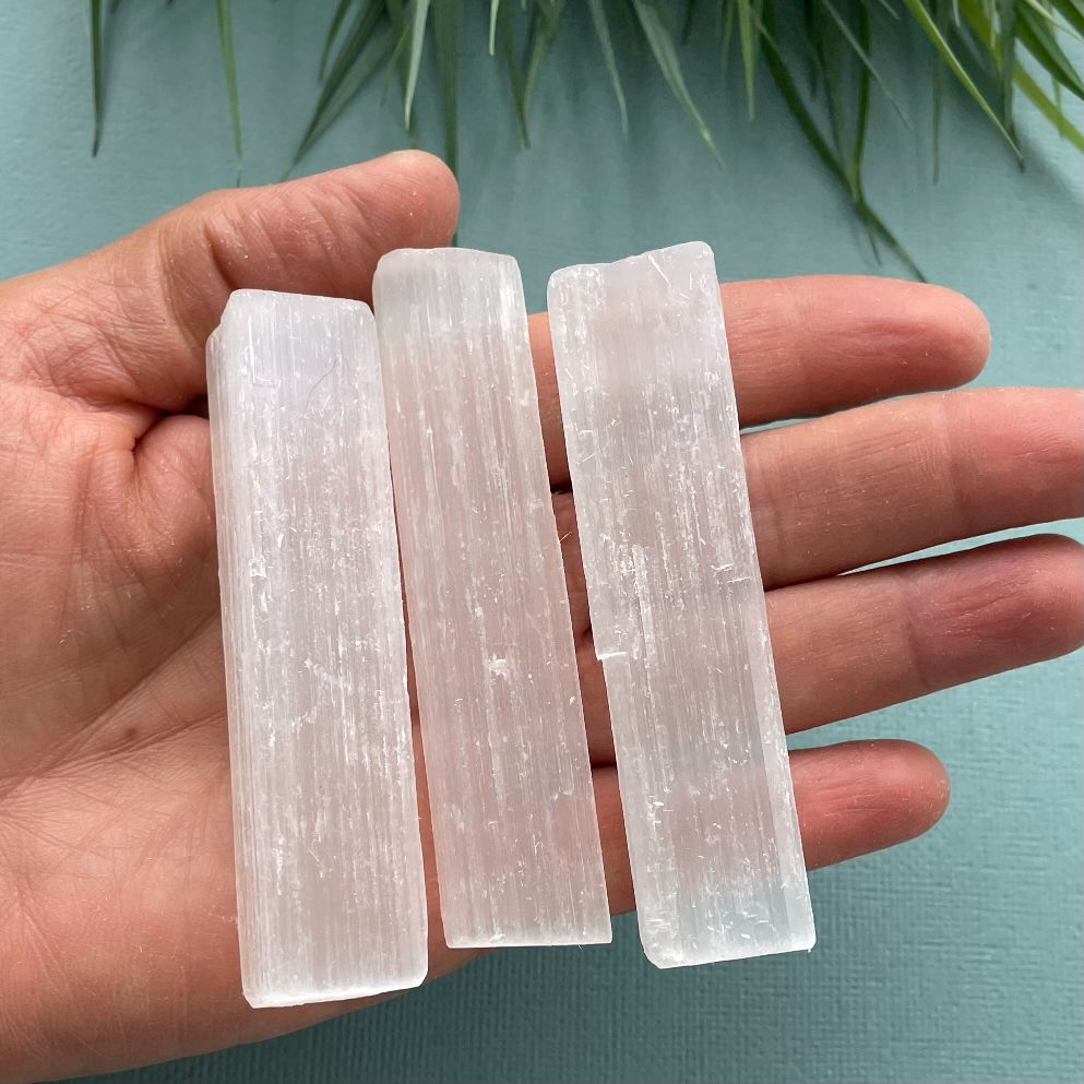 Selenite Rough - 8cm - (7-10pc)