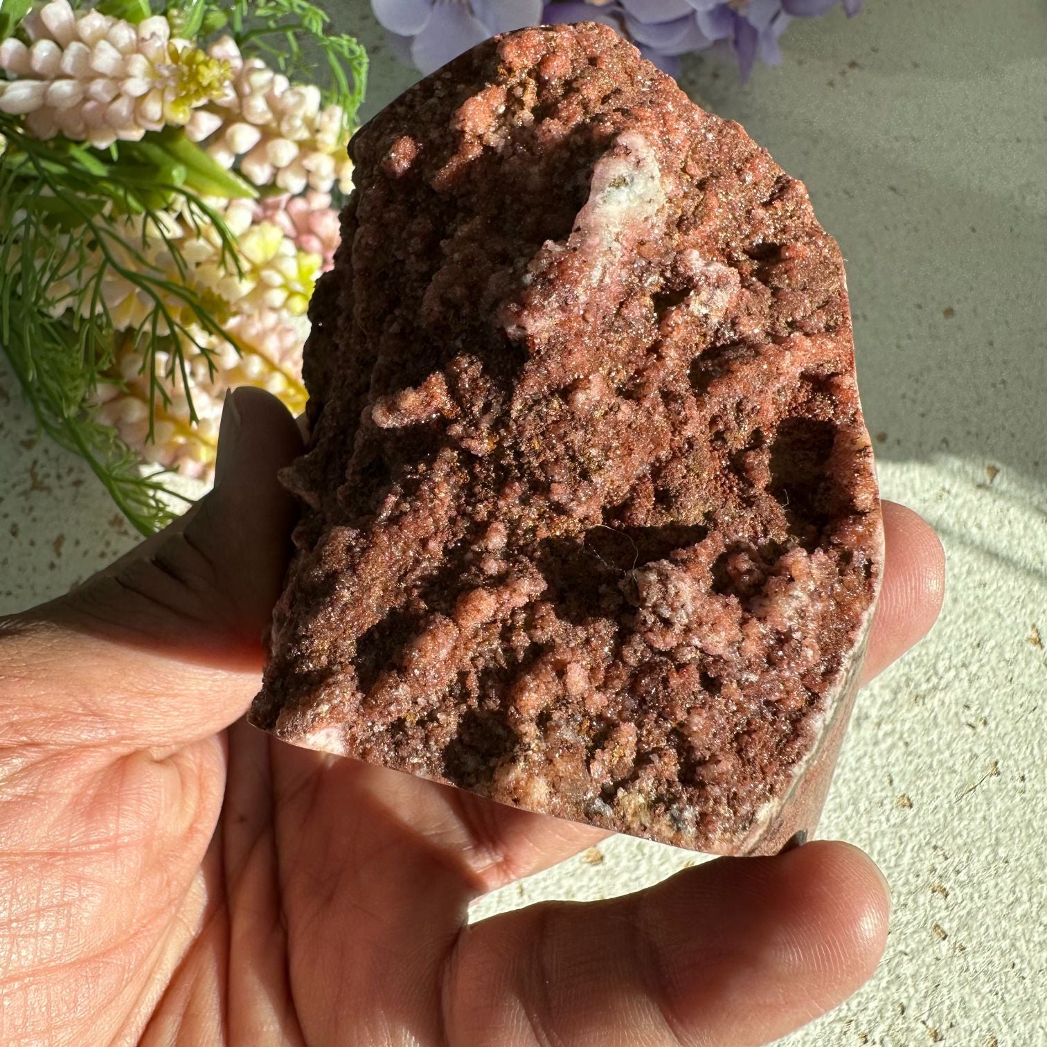 Pink Amethyst - Geode - P89
