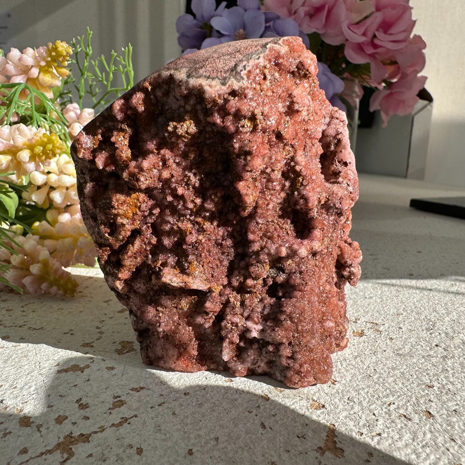 Pink Amethyst - Geode - P89