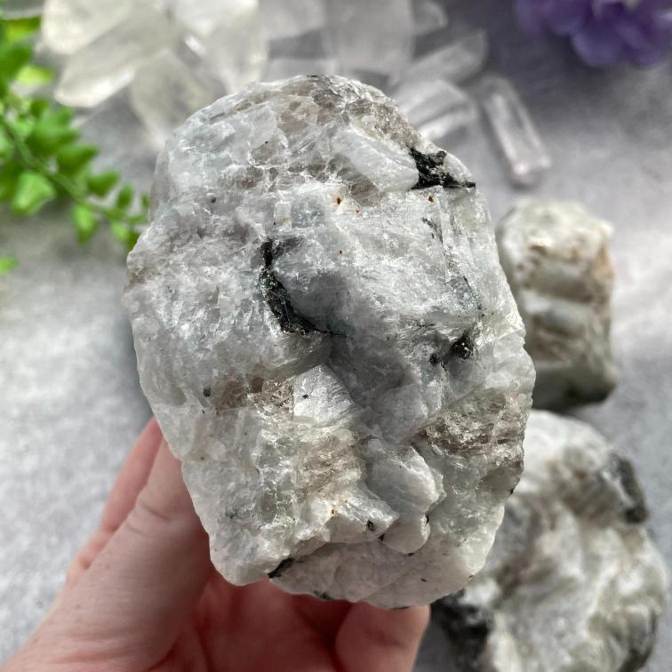 Rainbow Moonstone Rough 1KG - LGE