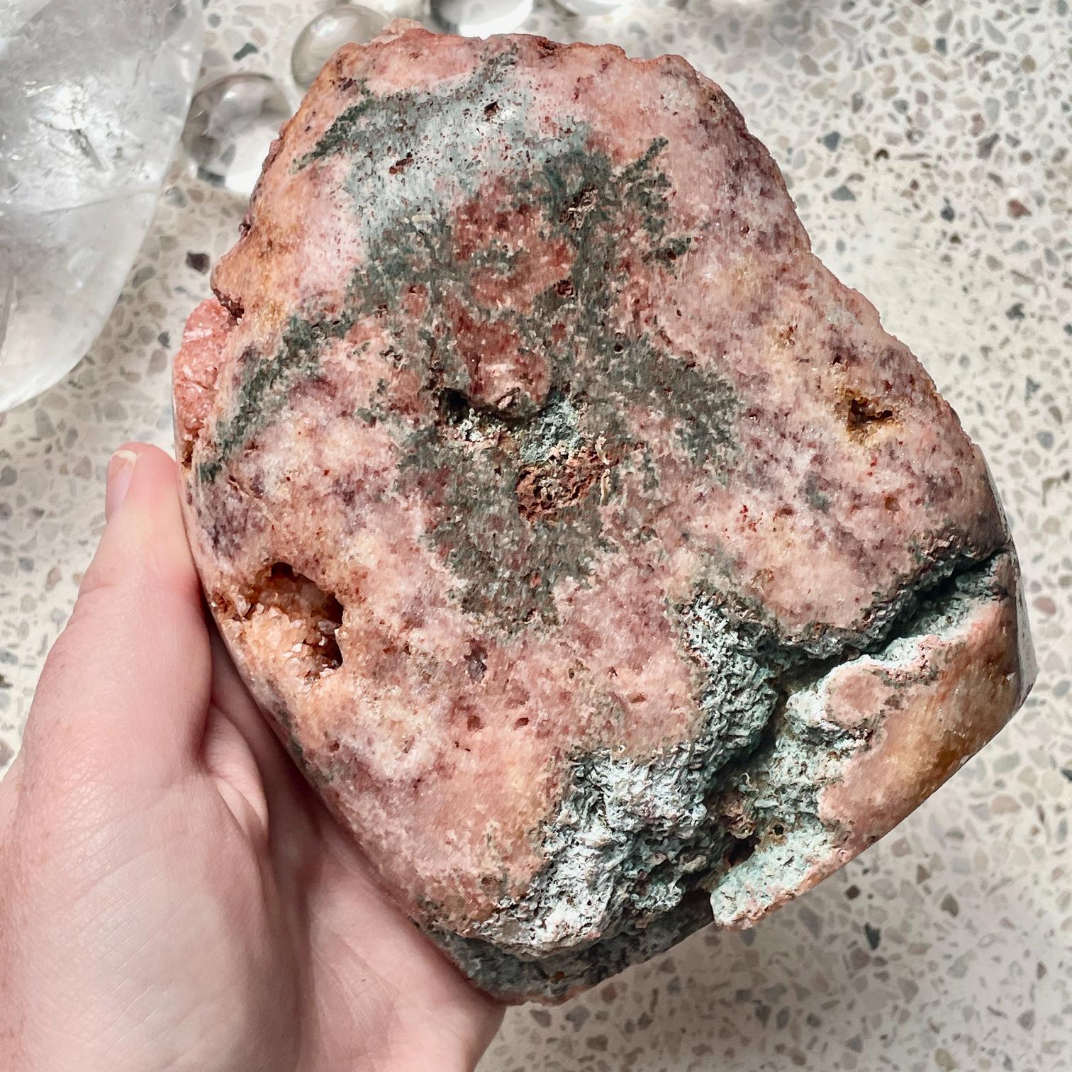 Pink Amethyst - Geode - P97