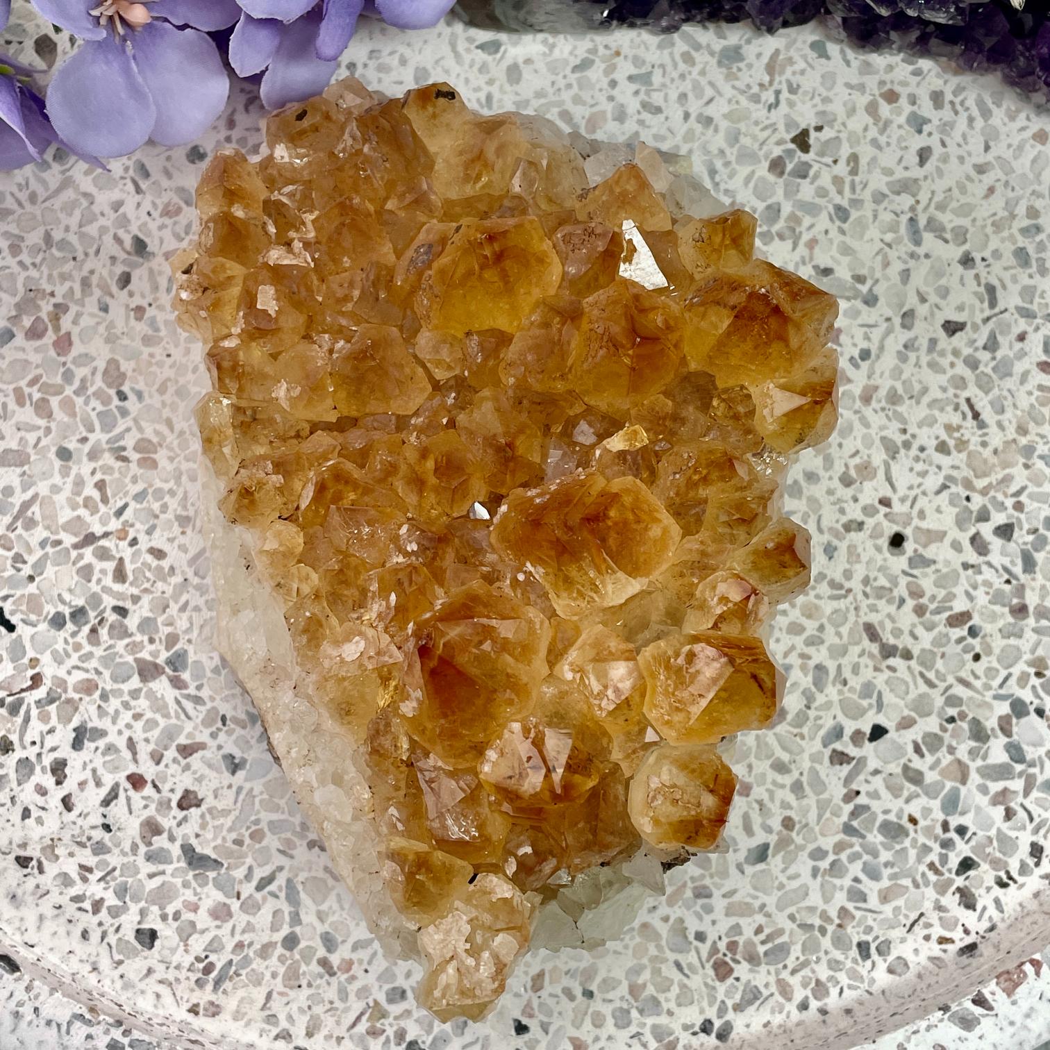 Citrine Cluster - 25