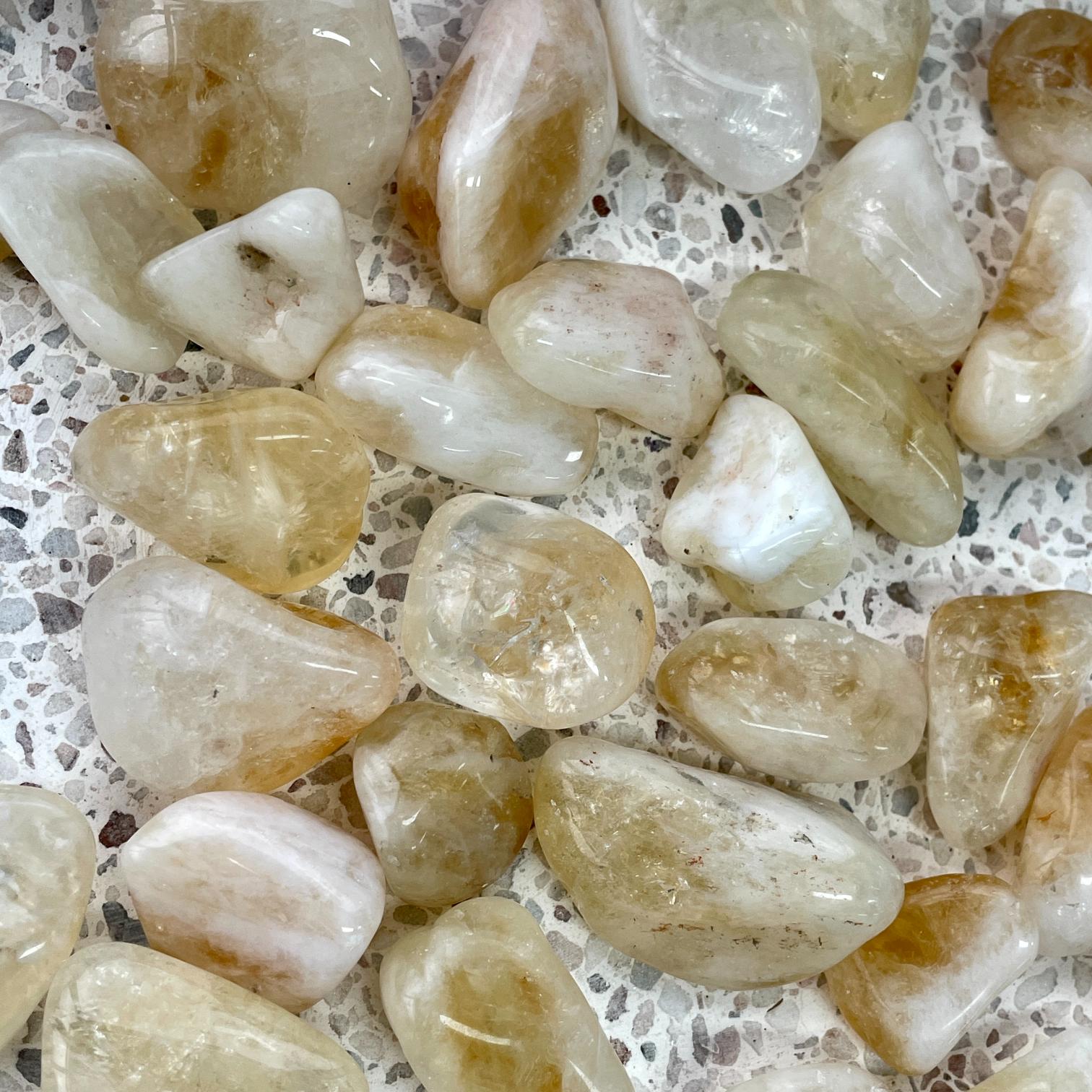 Citrine Tumbled 500g (35-45pc)