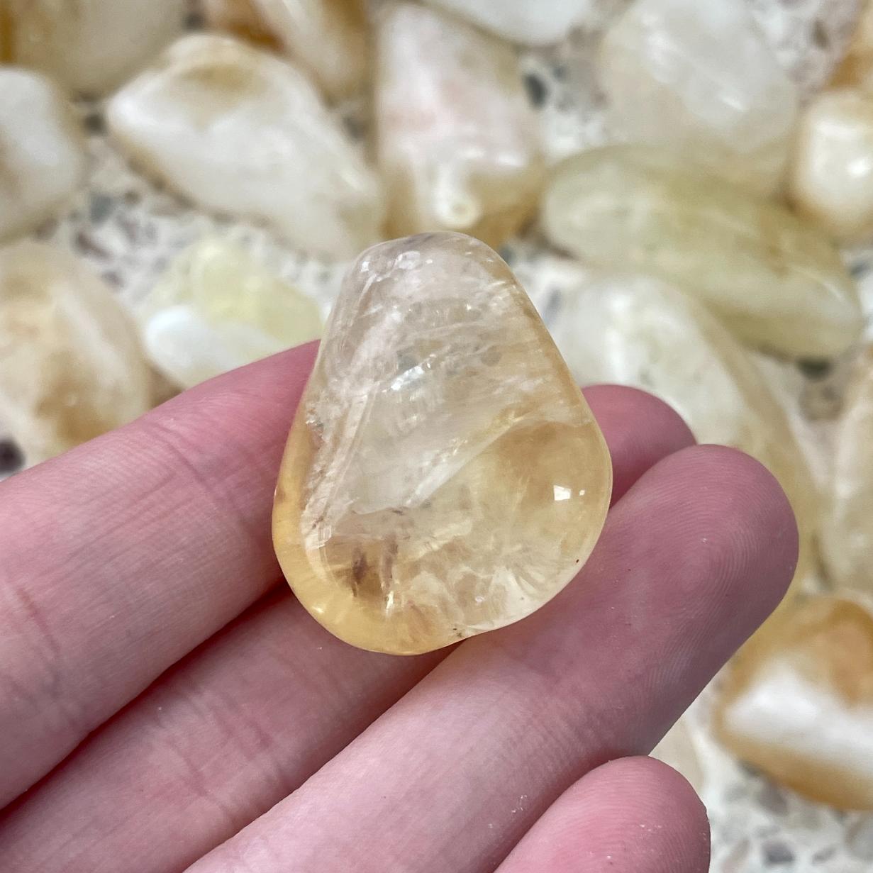 Citrine Tumbled 500g (35-45pc)