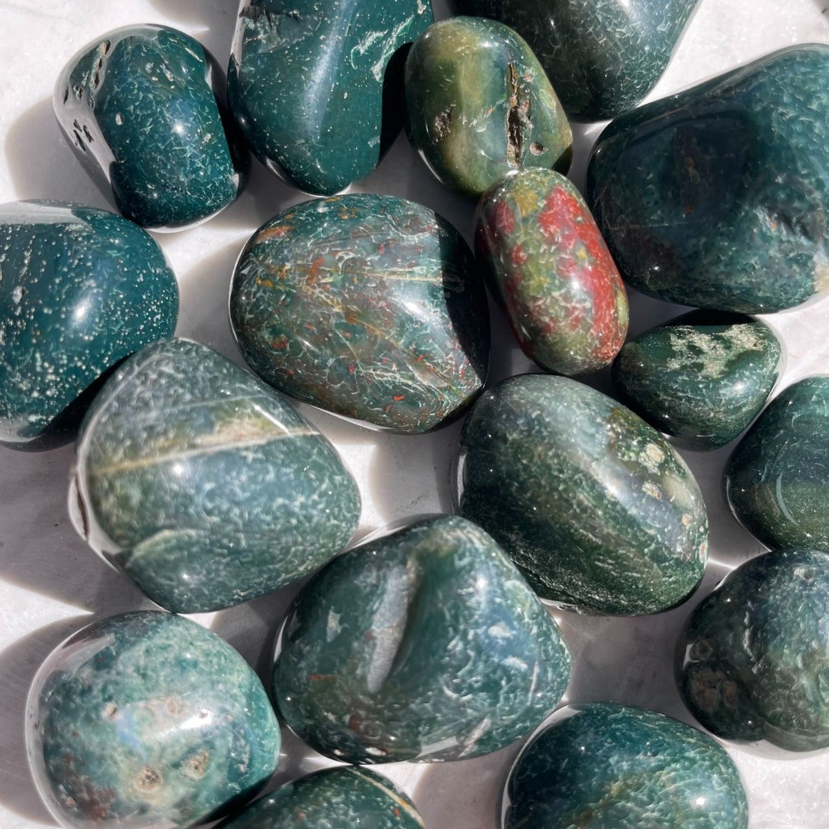 Bloodstone Tumbled 250gms