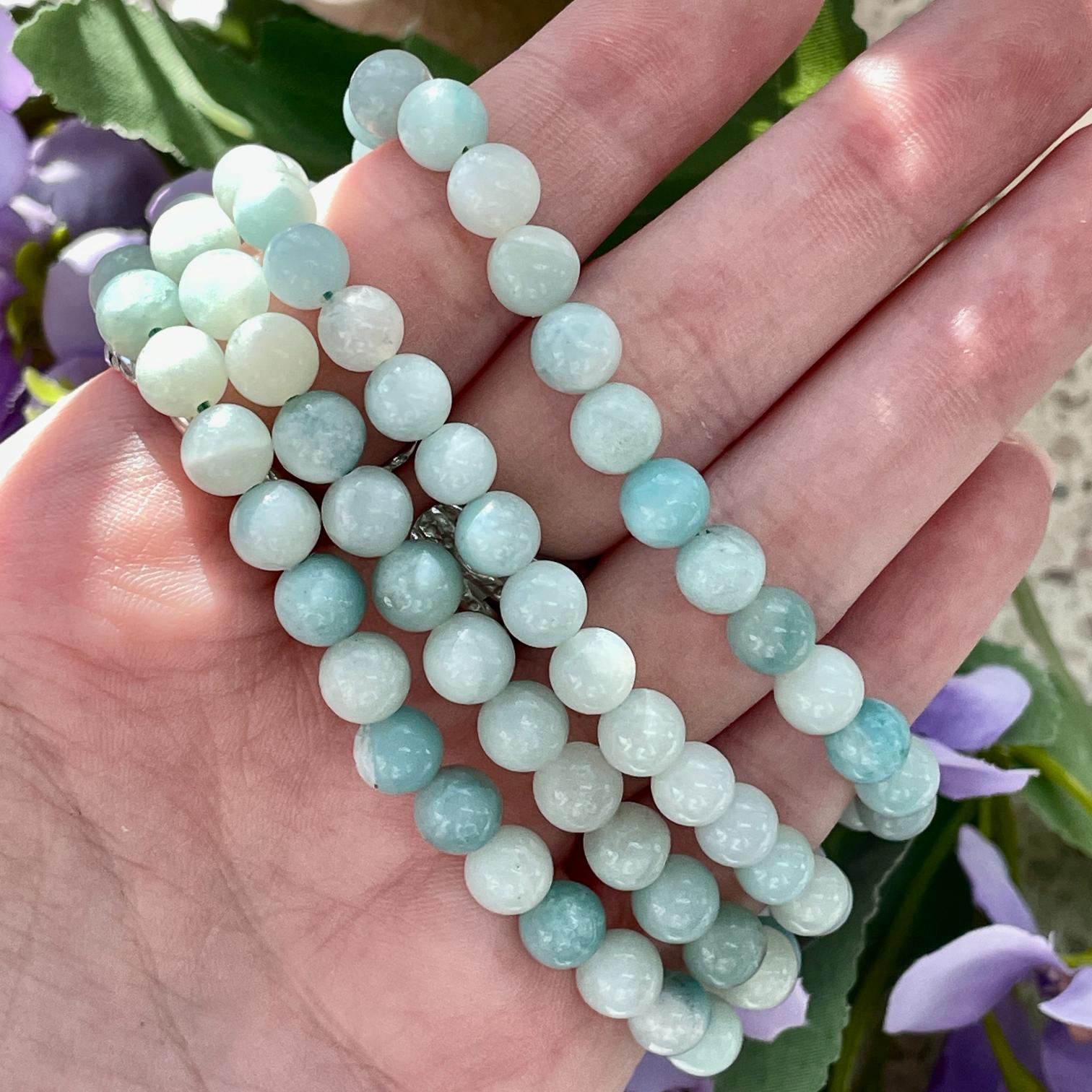 Amazonite Beads Bracelet 6mm