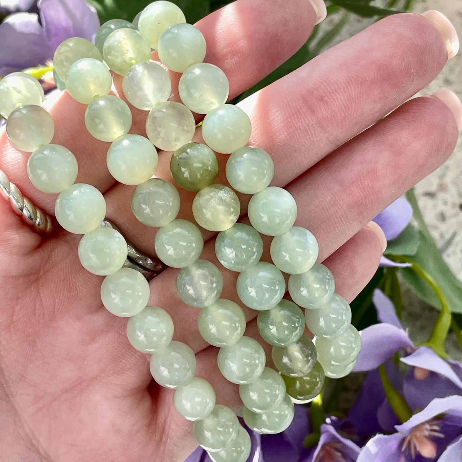 Jade Beads Bracelet - 8mm