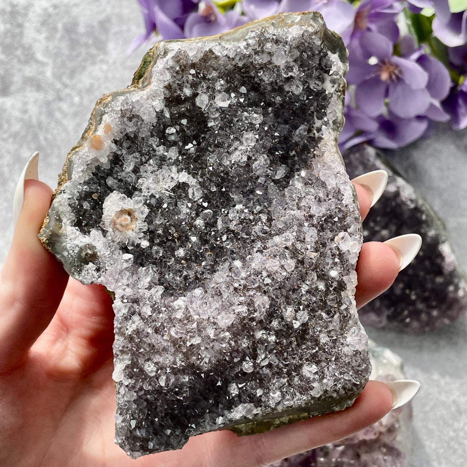Amethyst Cluster MED - 1pc