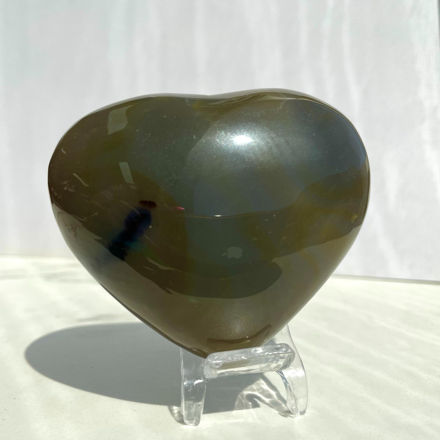 Agate Heart 8cm