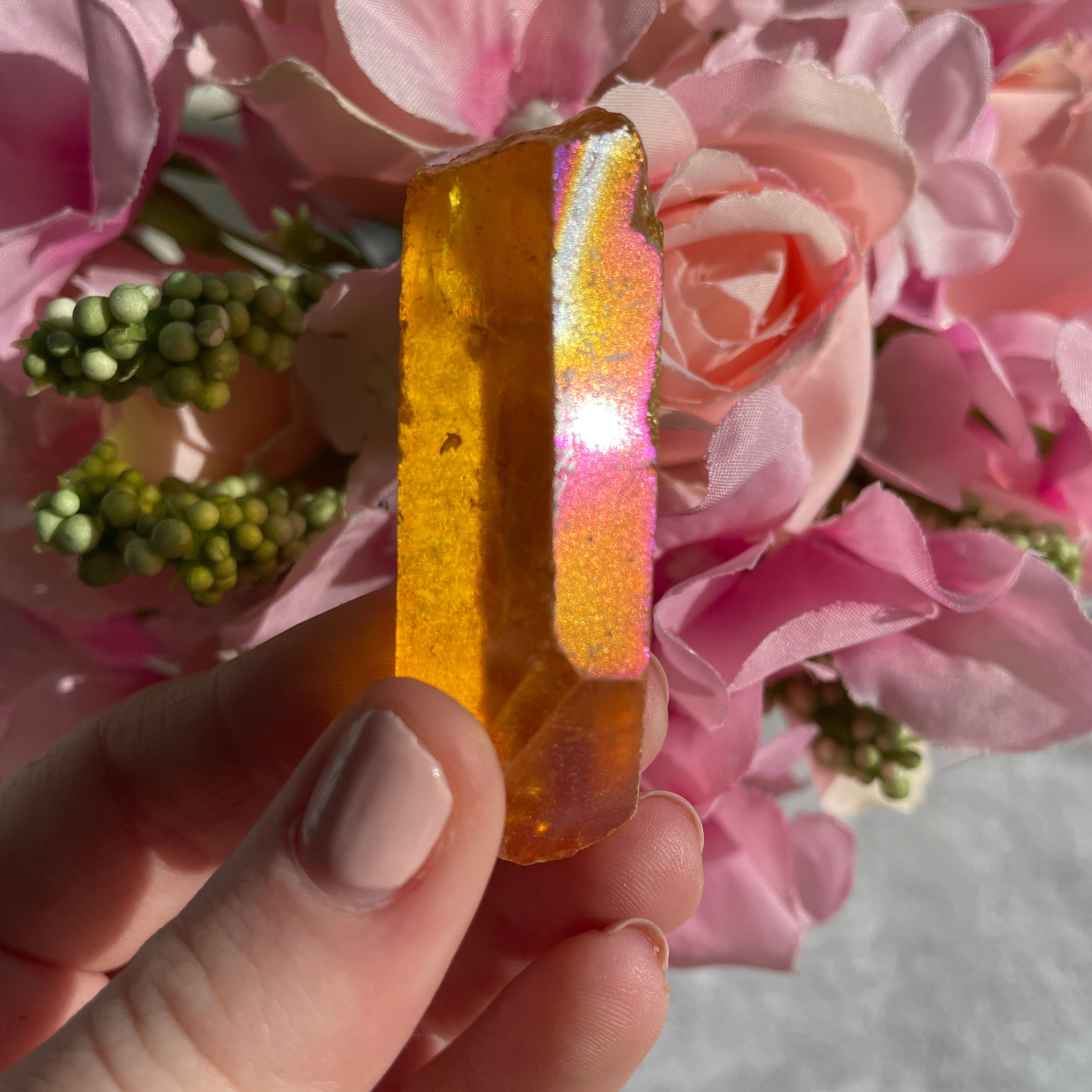 Yellow Aura - Yellow - Aura Point - 1pc