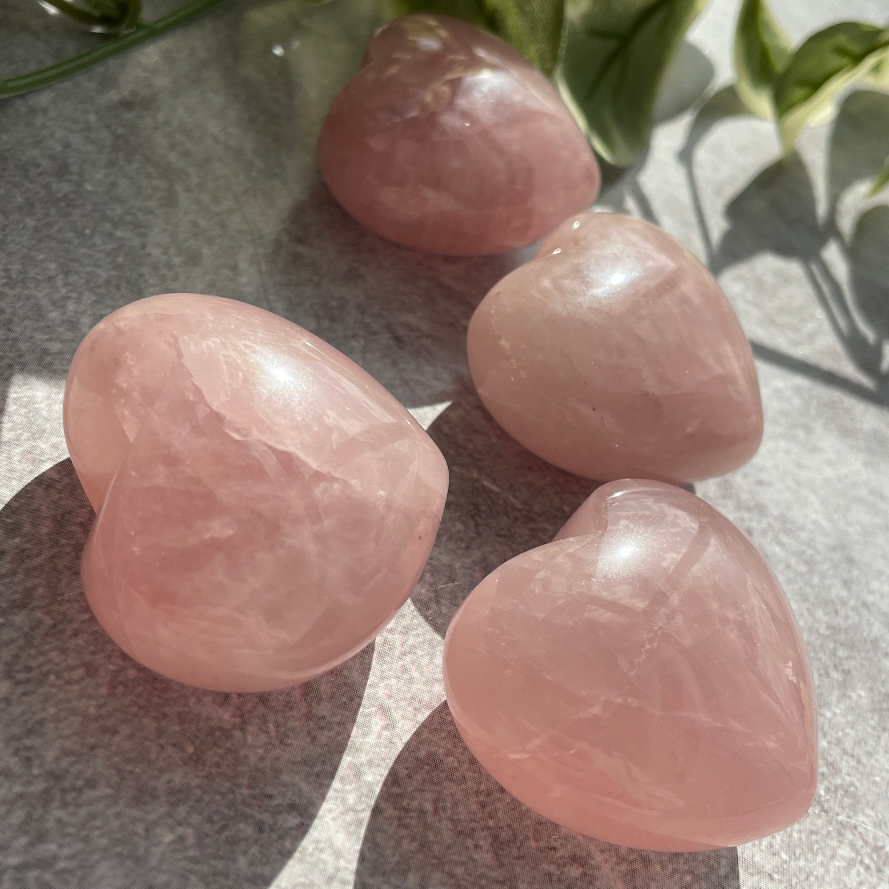 Rose Quartz Heart 4cm