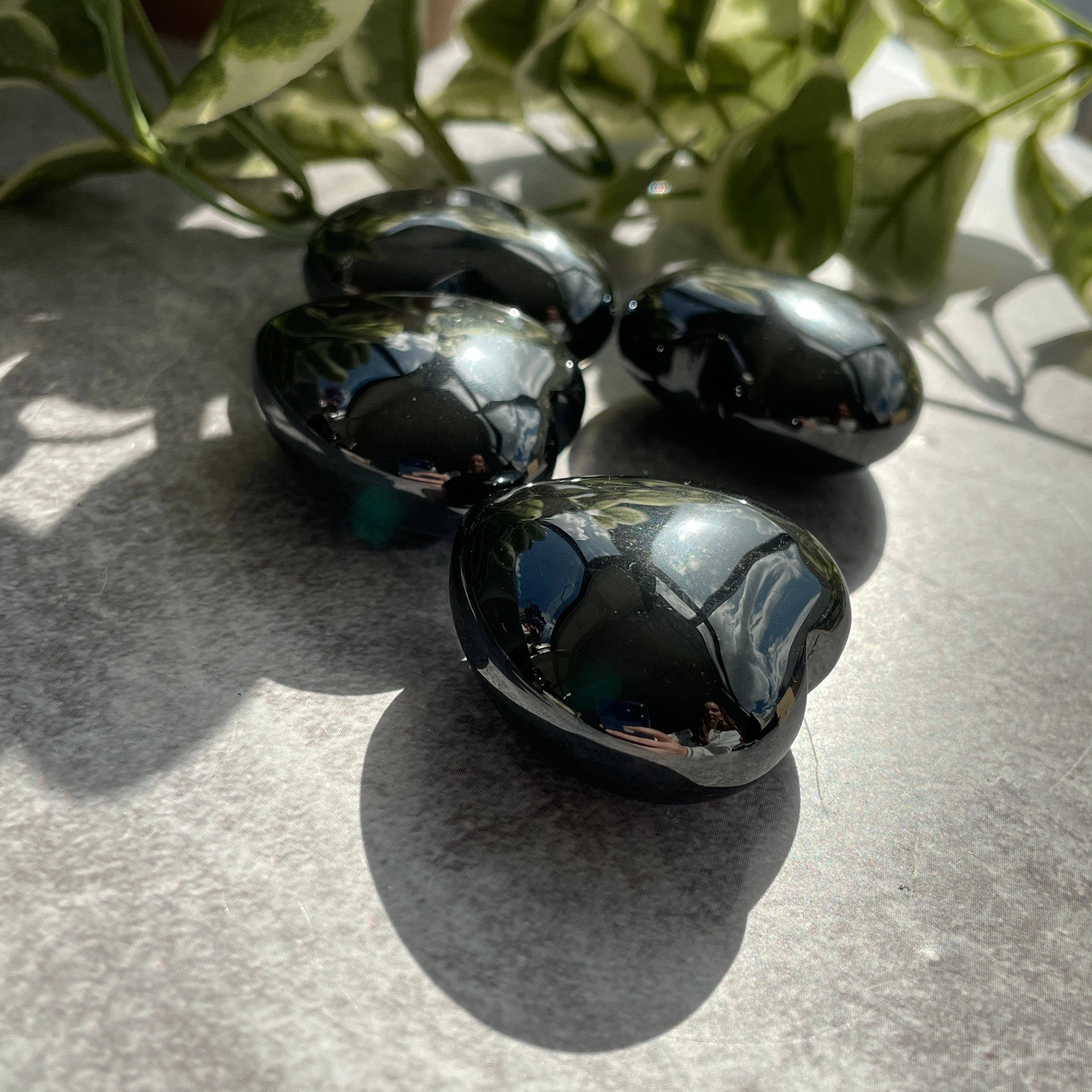 Hematite Heart 4cm