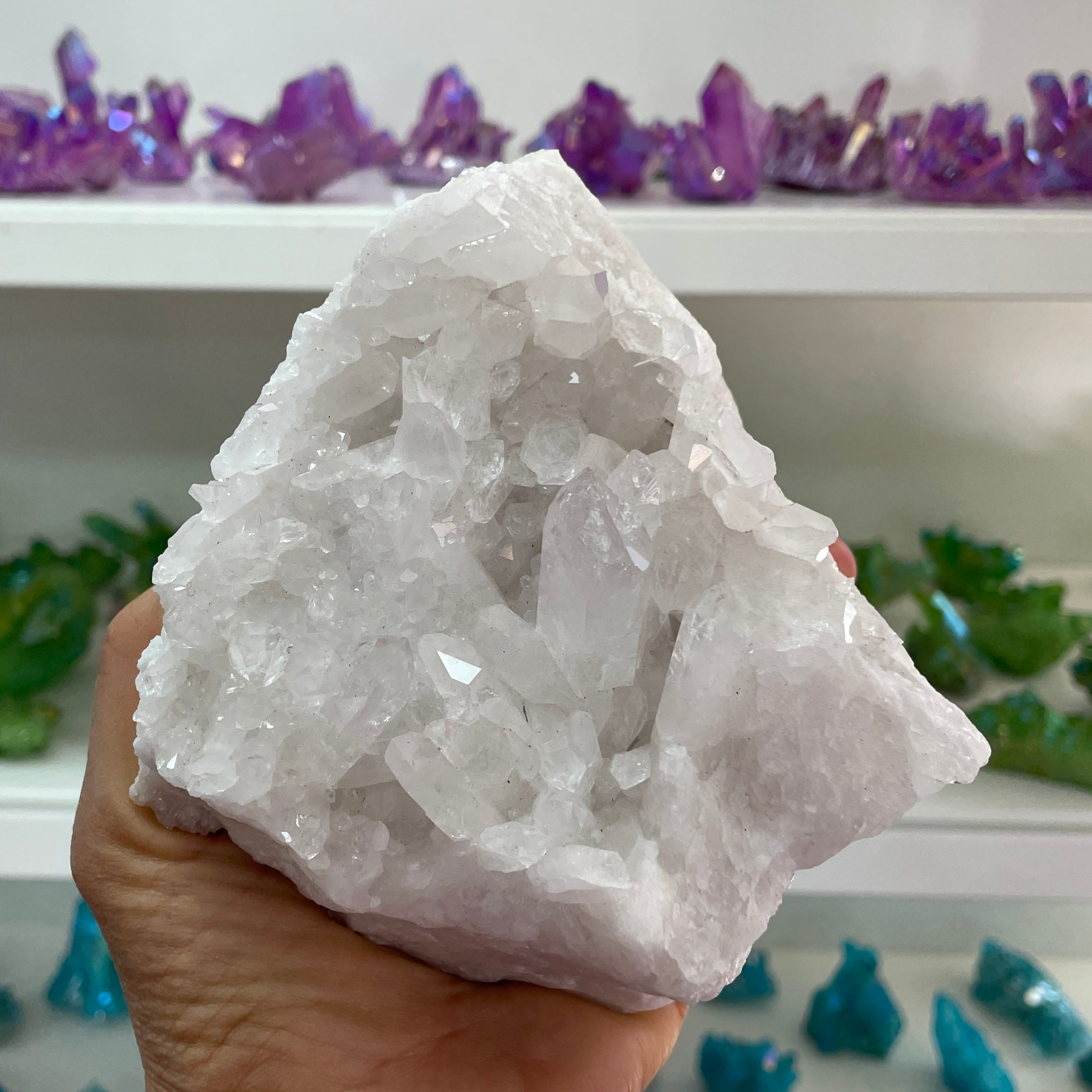Clear Quartz Cluster - 37