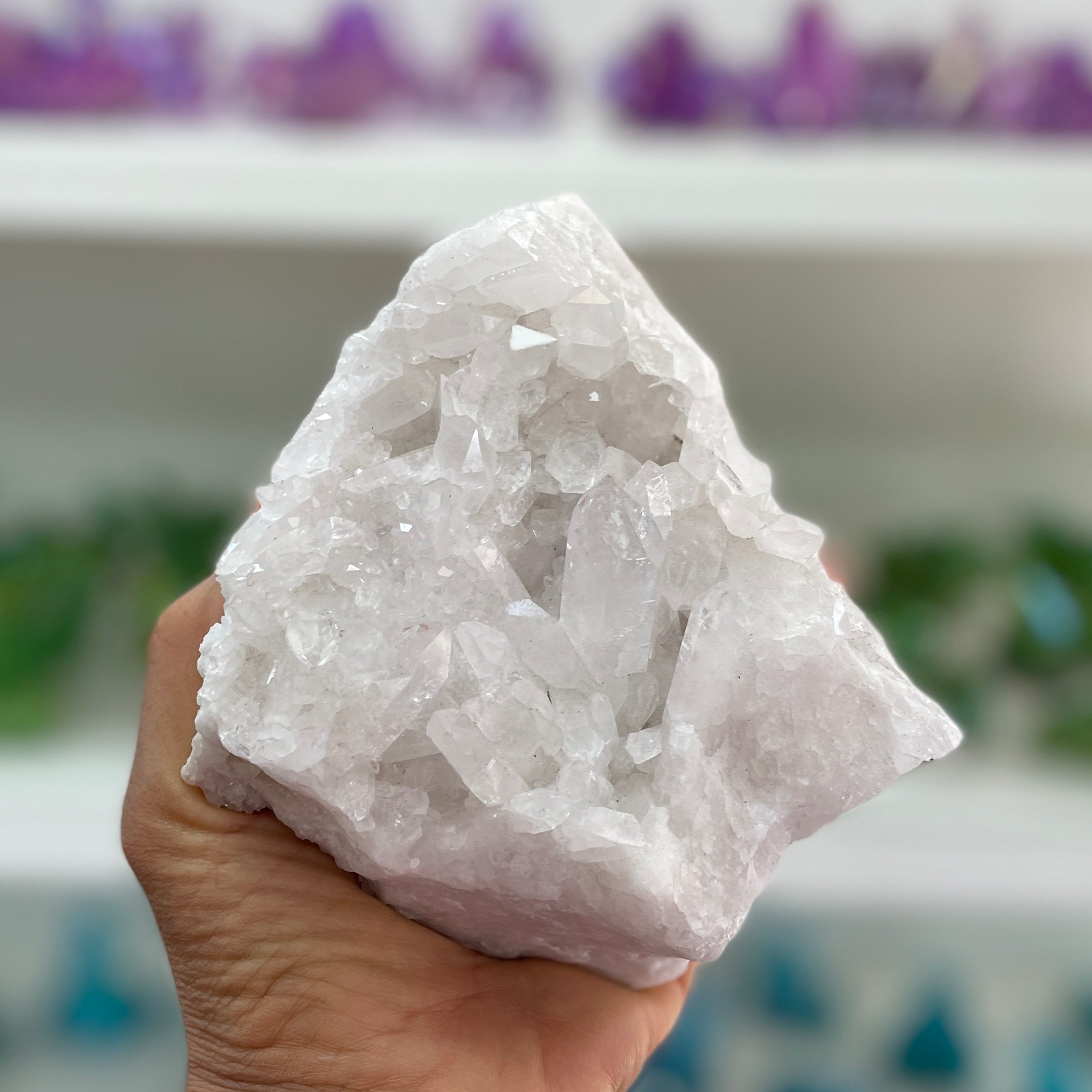 Clear Quartz Cluster - 37