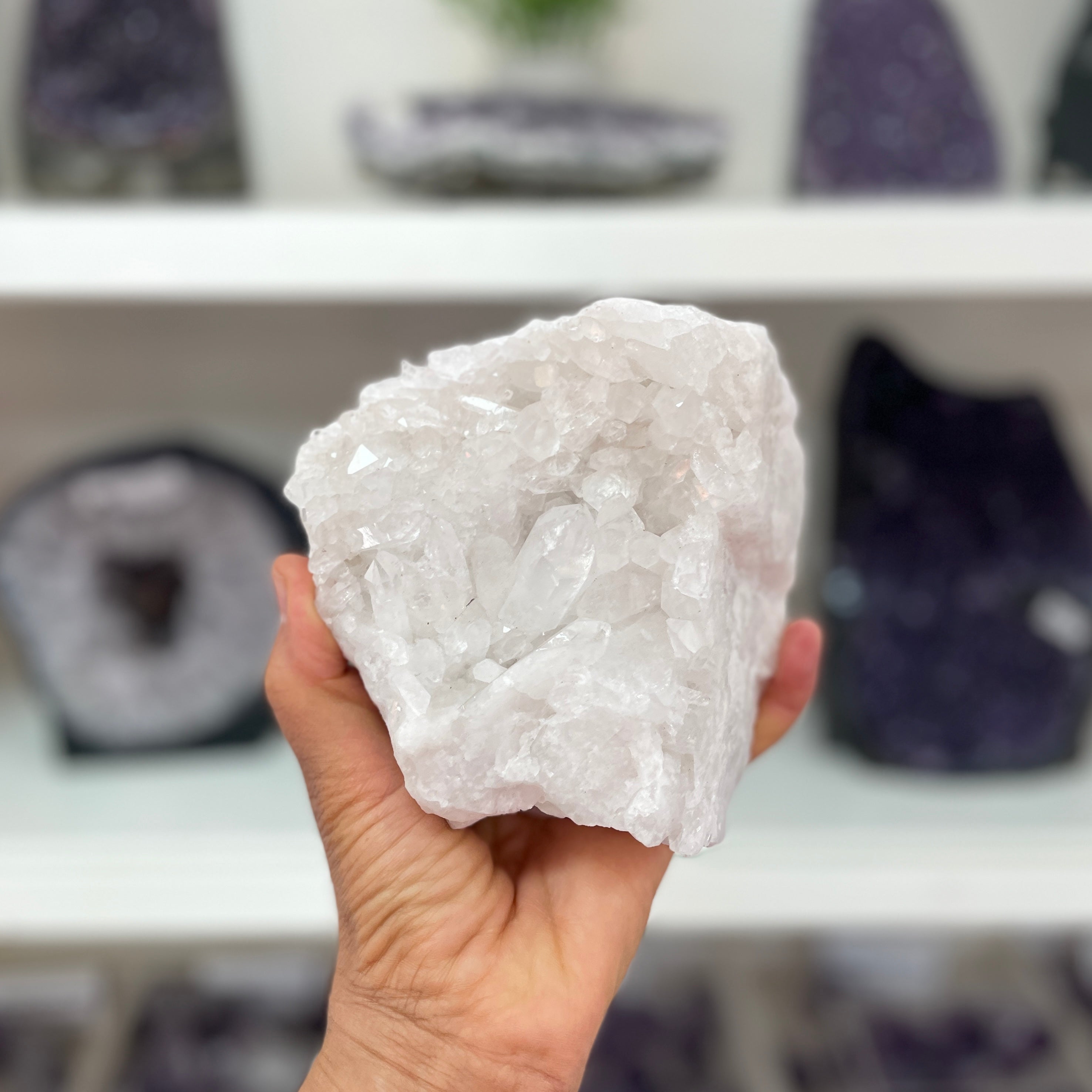 Clear Quartz Cluster - 37