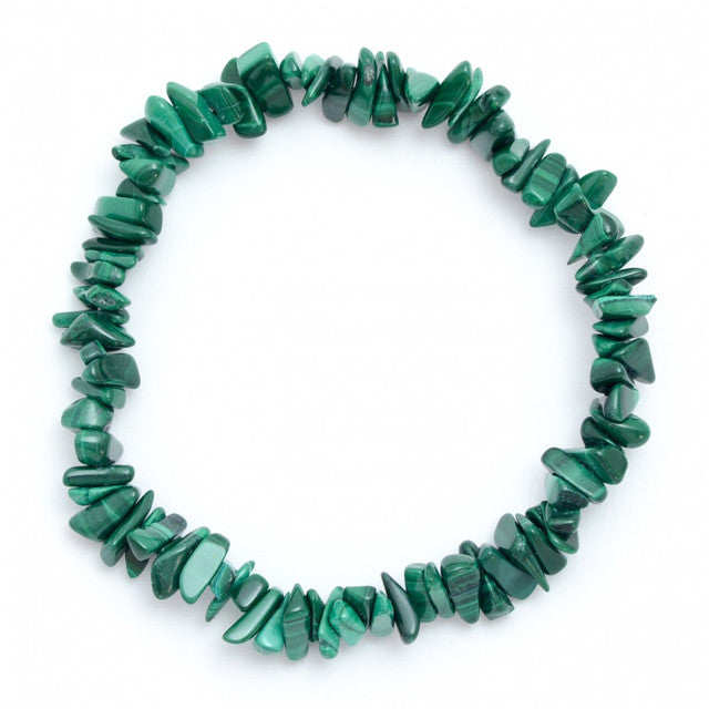 Malachite Chip Bracelet