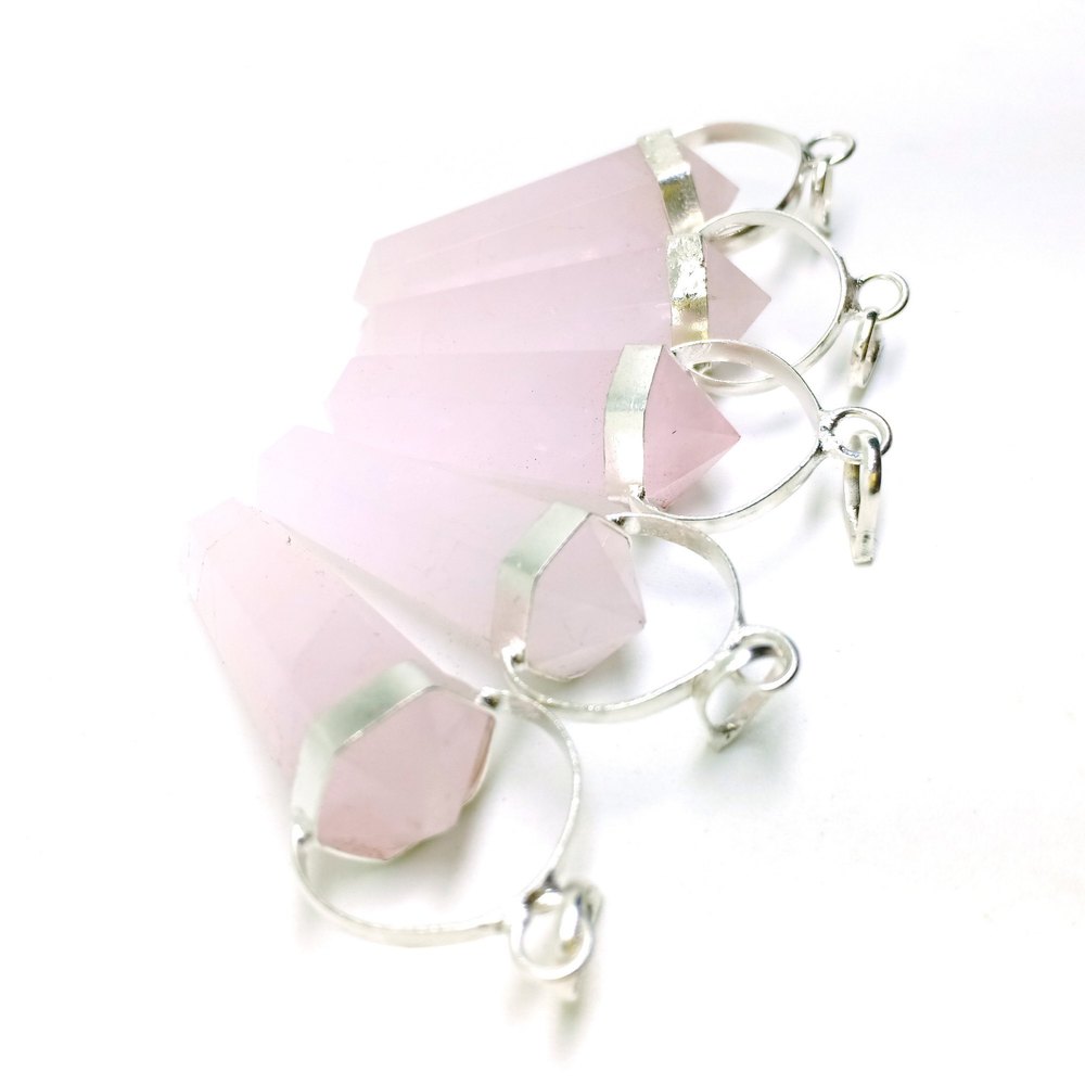 Rose Quartz - DT Pendant