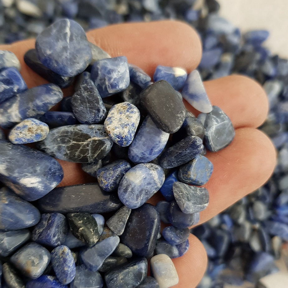 Sodalite Chips - 1 KG