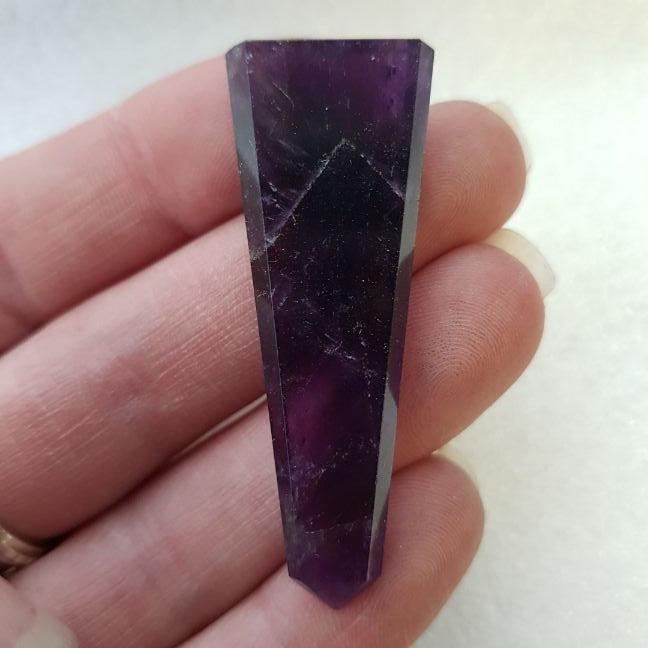 Flat Crystal Point - Amethyst  - 1pc