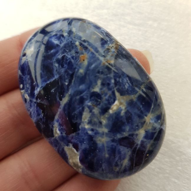 Pocket Palm Stone - Sodalite