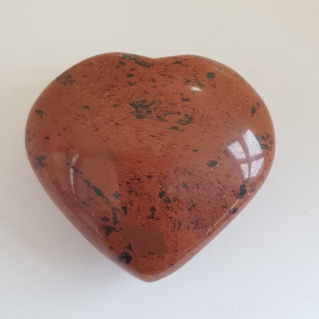 Mahogany Obsidian Heart 5cm