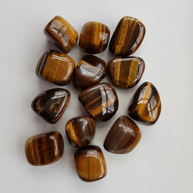 Tigers Eye Tumbled - 200gms - Q-1