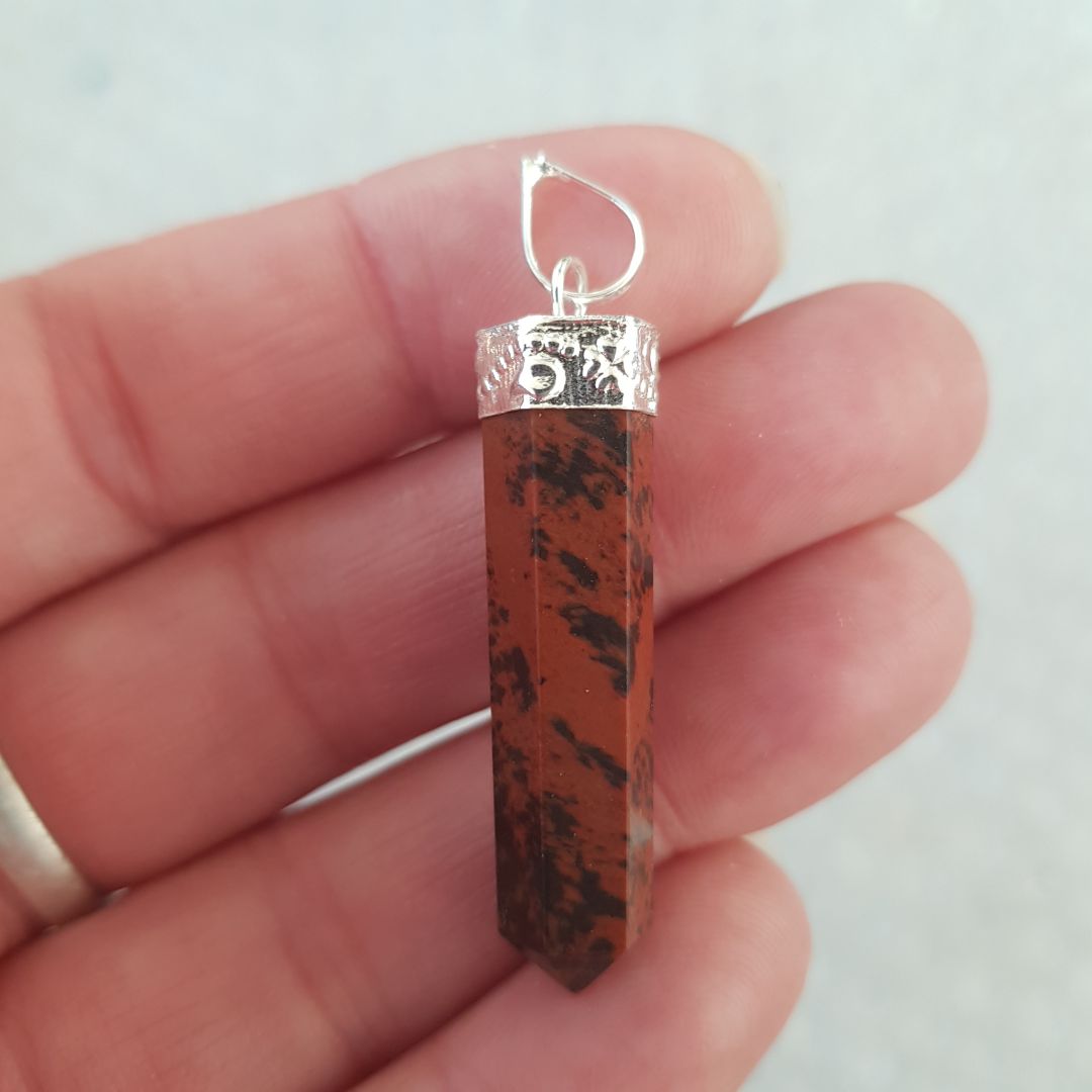 Mahogany Obsidian - Cap Point Pendant