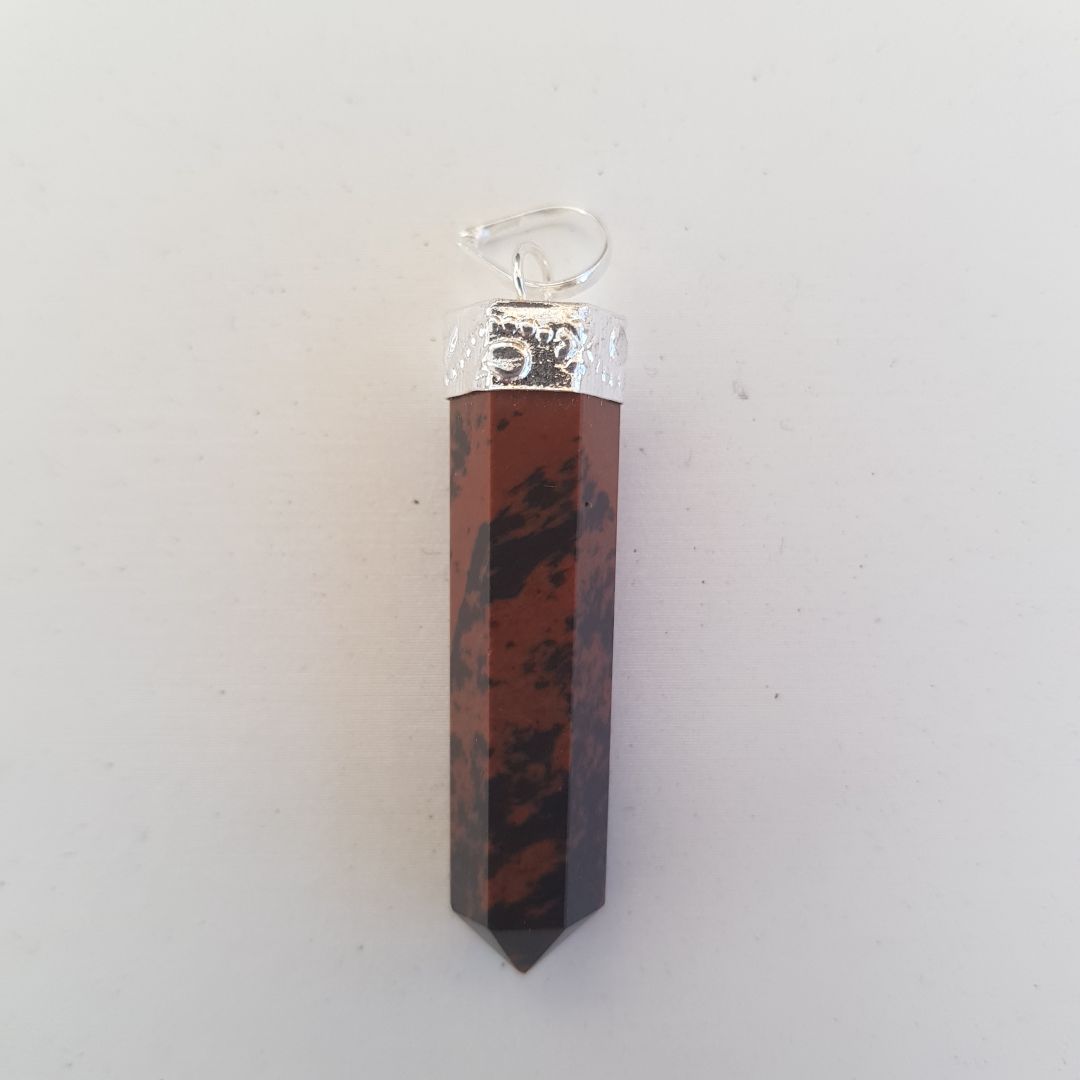 Mahogany Obsidian - Cap Point Pendant