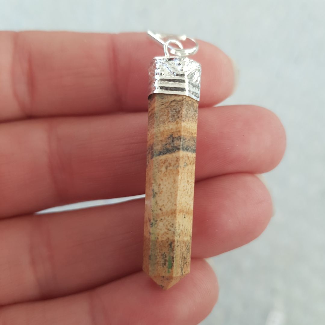 Picture Jasper - Cap Point Pendant