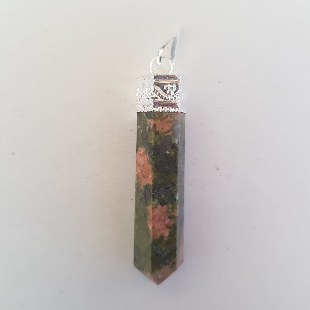 Unakite - Cap Point Pendant