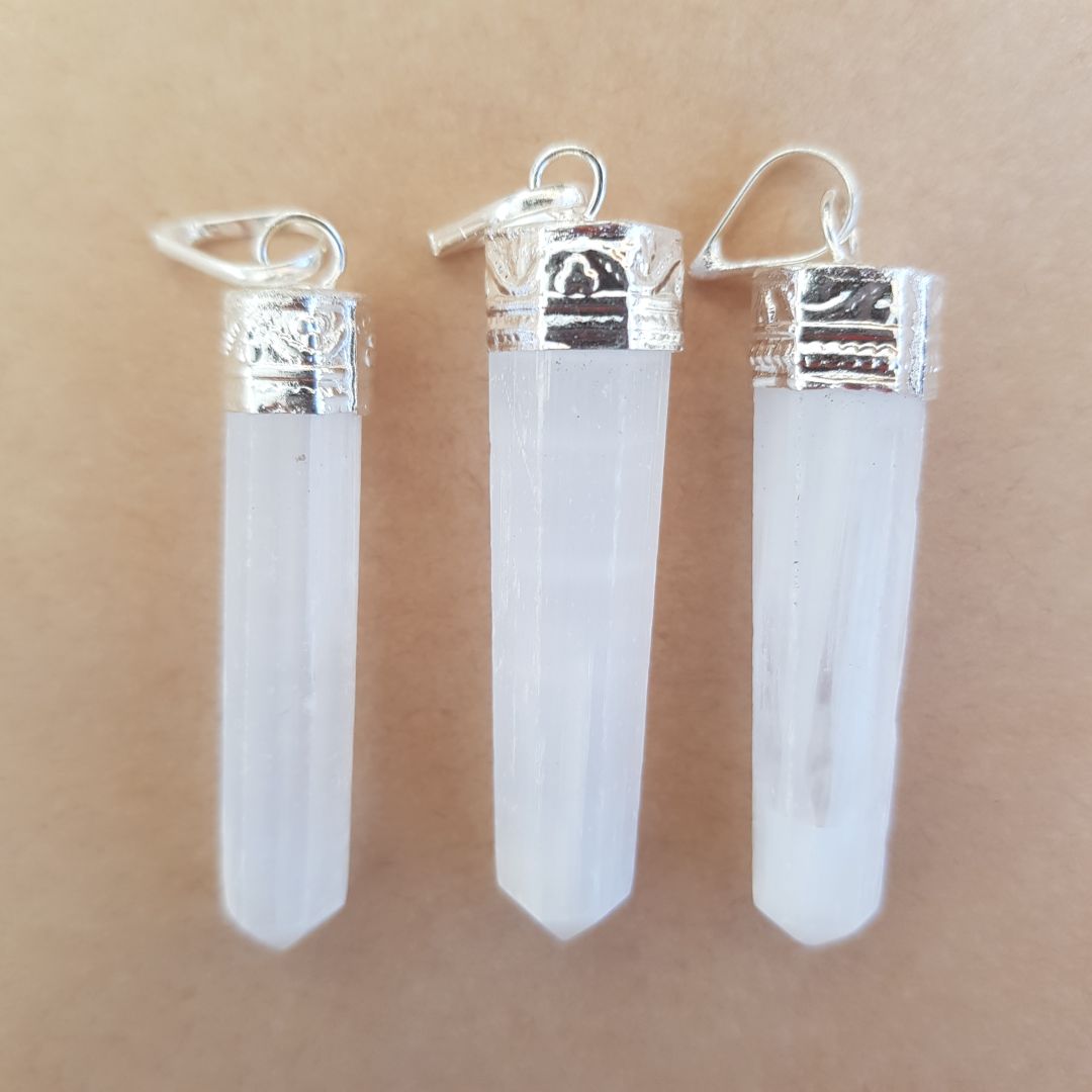 Selenite - Cap Point Pendant