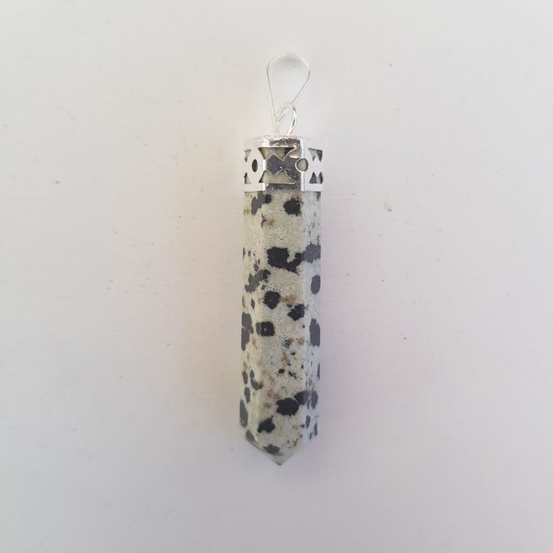 Dalmatian Jasper - Cap Point Pendant