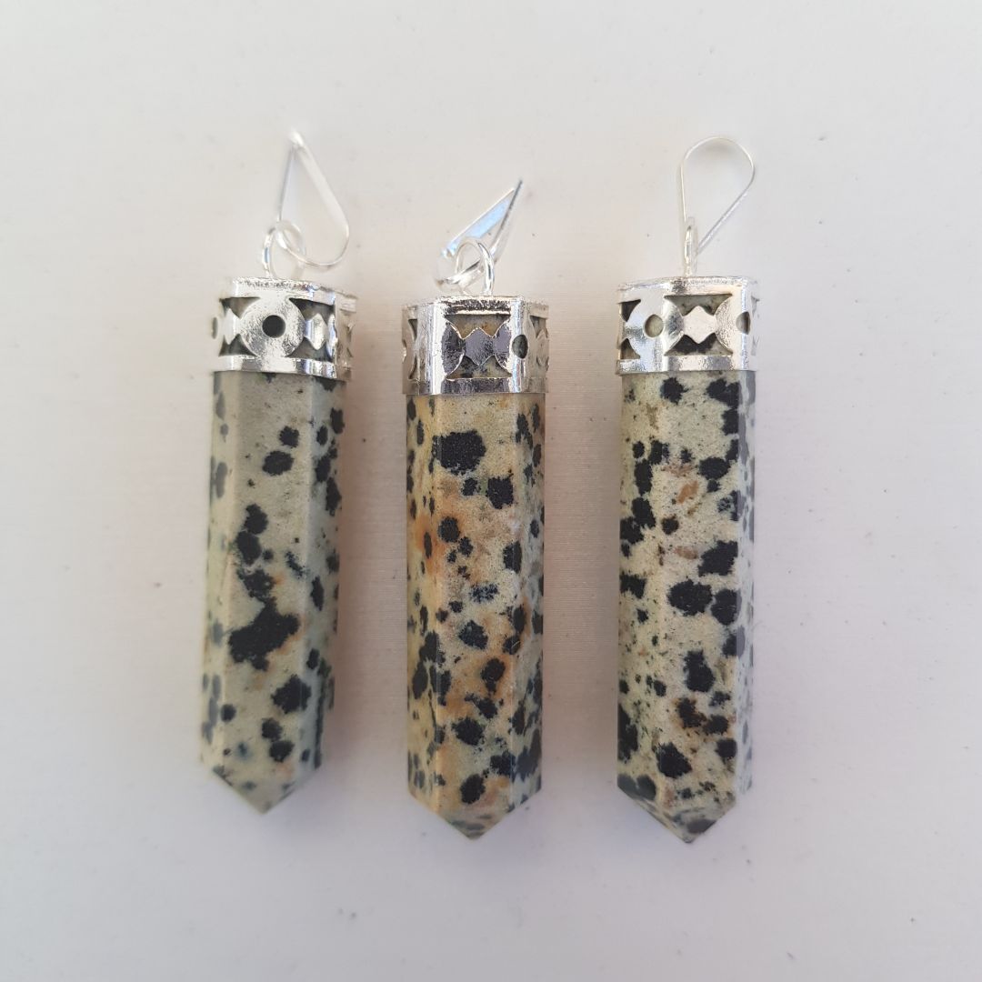 Dalmatian Jasper - Cap Point Pendant