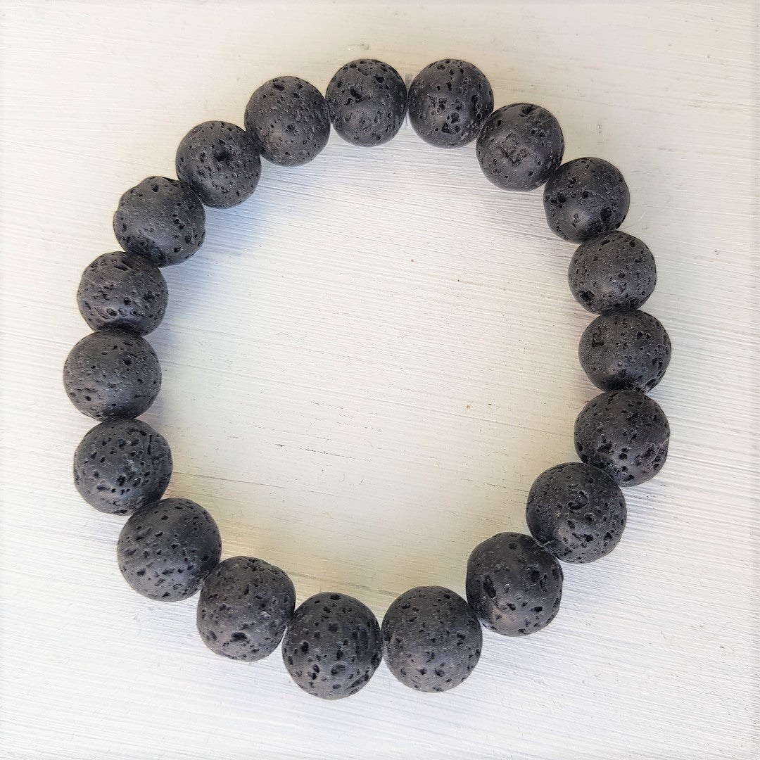 Lava Beads Bracelet