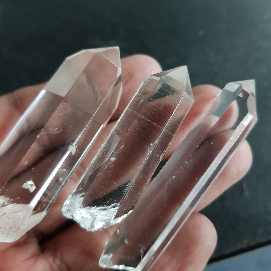 Polished Clear Quartz Point - 1pc