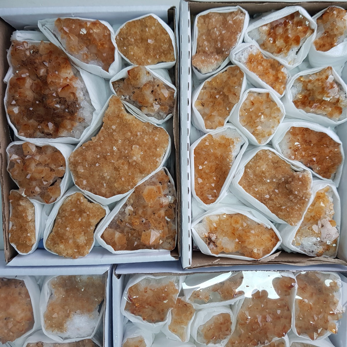 Citrine Cluster Tray - SM