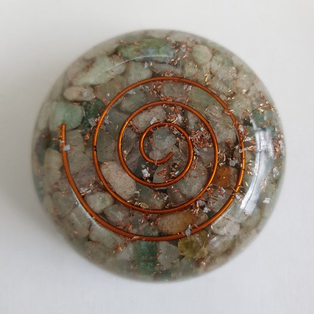 Orgonite Dome - Green Aventurine