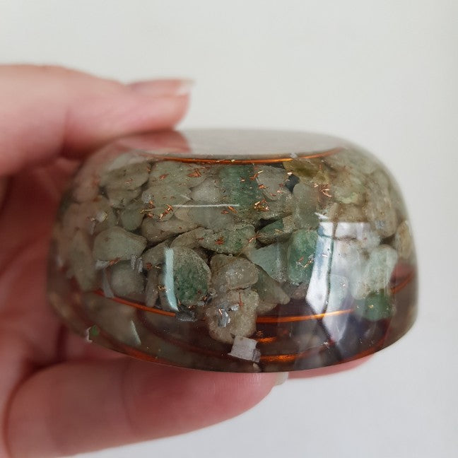 Orgonite Dome - Green Aventurine