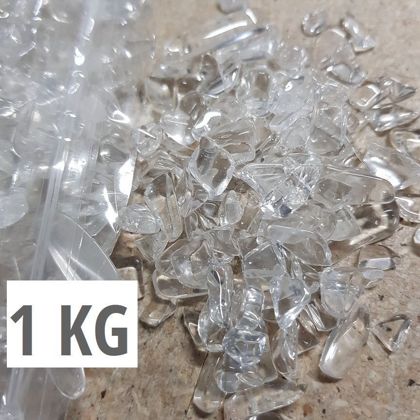Clear Qtz-Chips-1Kg Pack-Q1